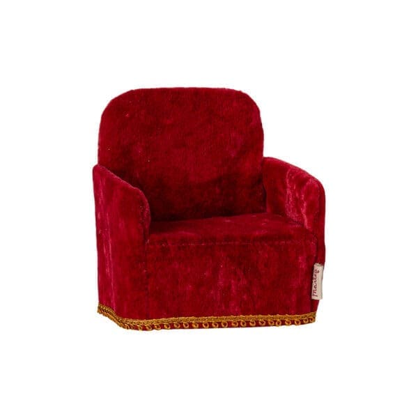 Maileg - Stoel - Muis - Rood