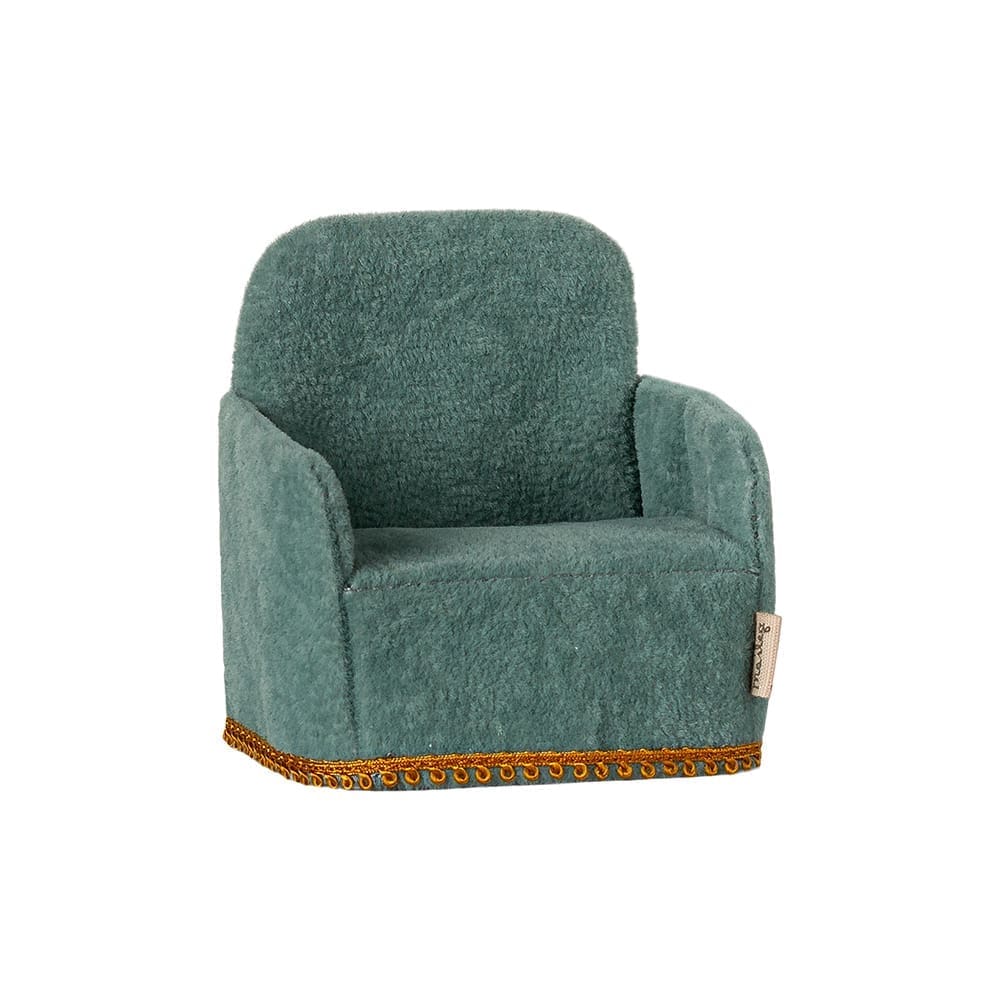 Maileg - Folding Chair - Mouse - Mint