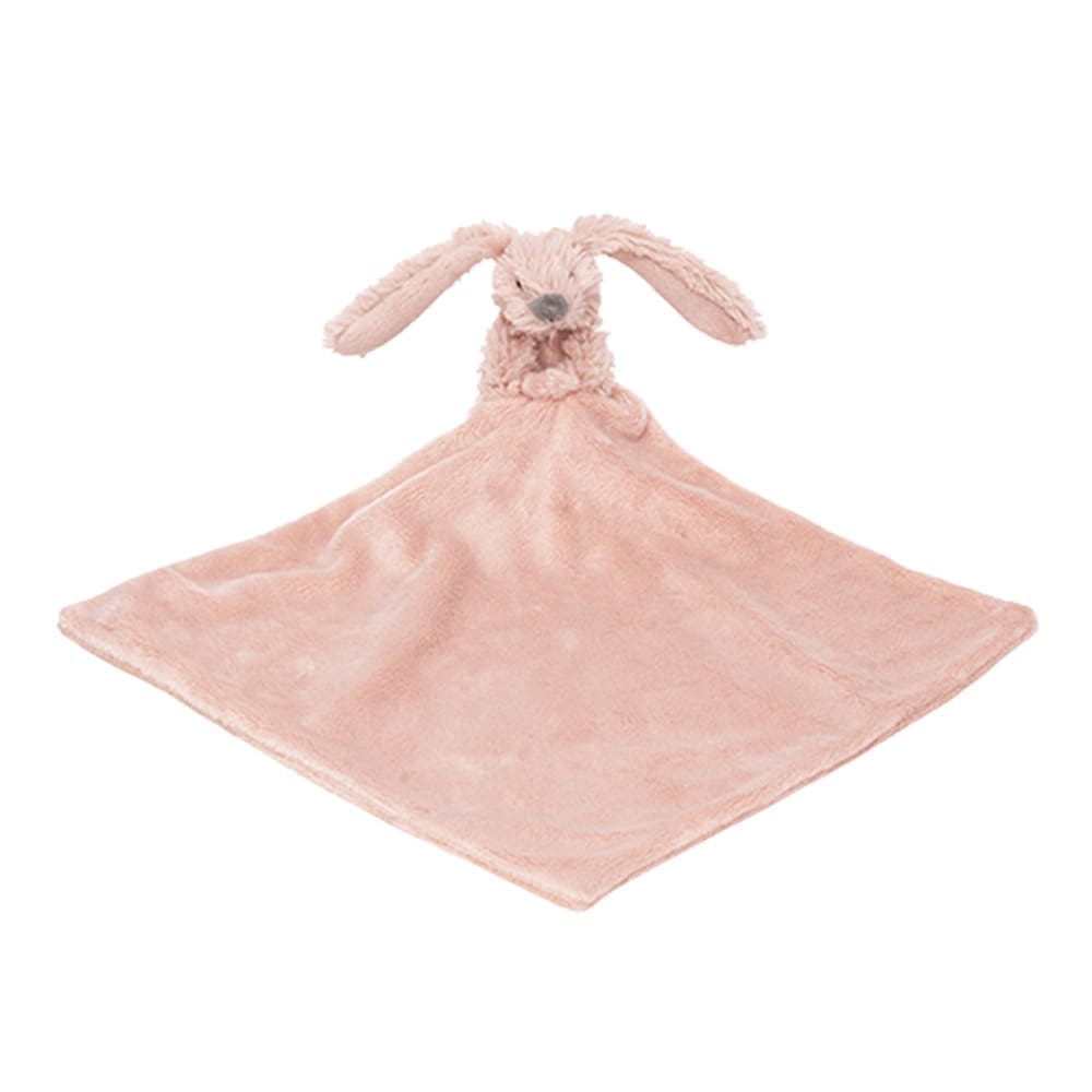 Happy Horse - Mini Rabbit Richie met Doekje - Old Pink - 28 cm