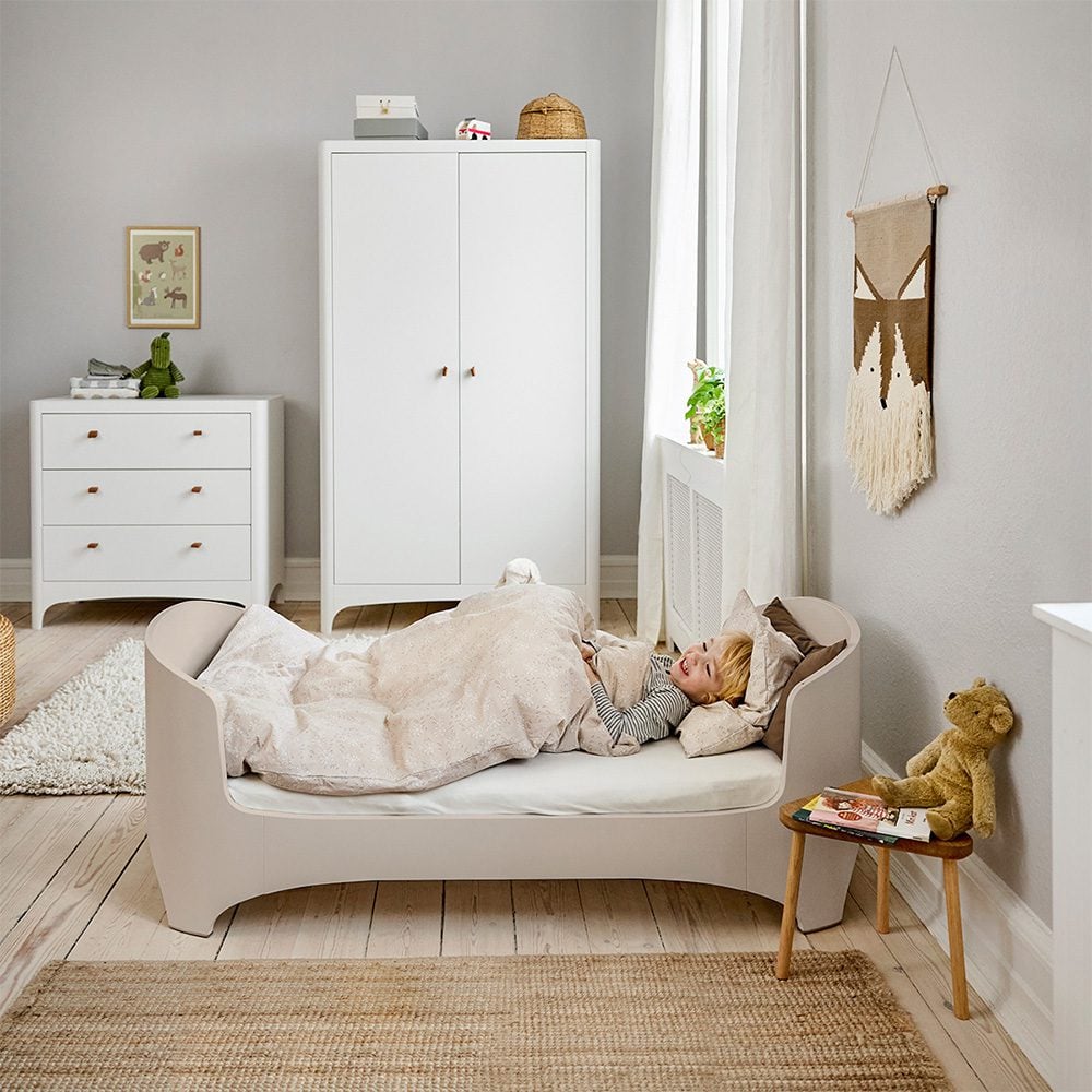 Leander - Junior Extension Set for Classic Baby Cot - Cappuccino