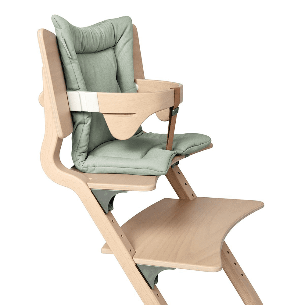Leander - Sitzkissen für Hochstuhl - Sage Green