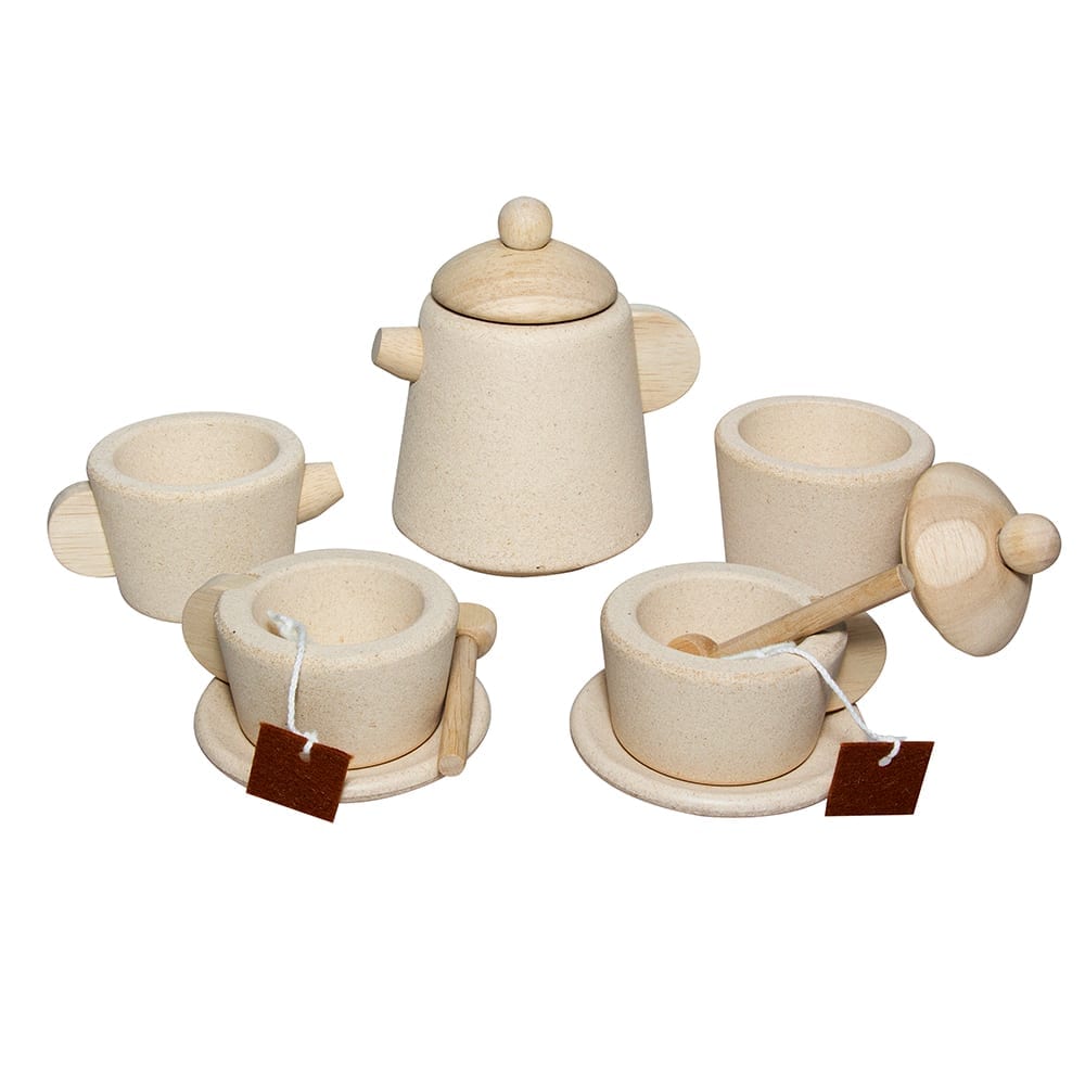 Plan Toys - Wooden Tea Set