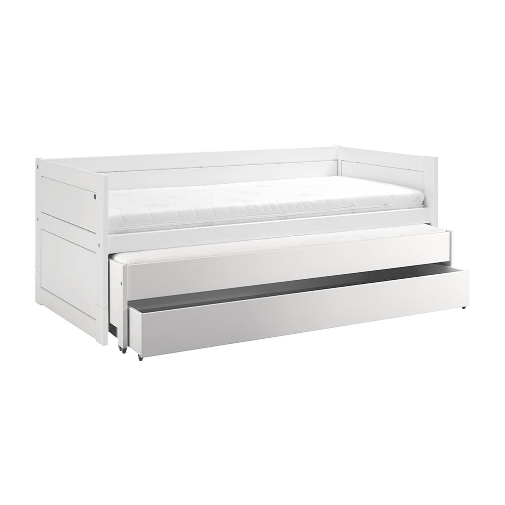 Lifetime - Cabin Bed - w. trundle bed & drawer - White