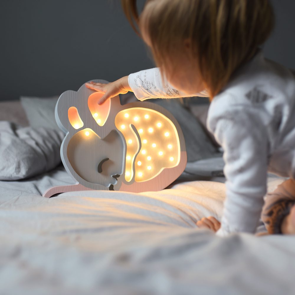 Little Lights - Night Light - Mouse - Light Grey