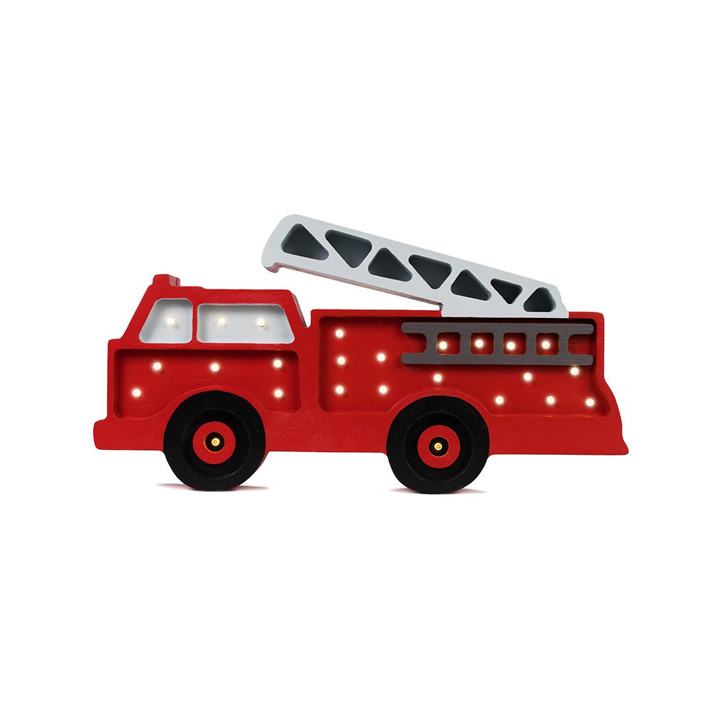 Little Lights - Night Light - Firetruck - Red
