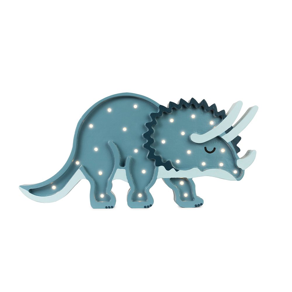 Little Lights - Night Light - Triceratops - Jurassic Navy