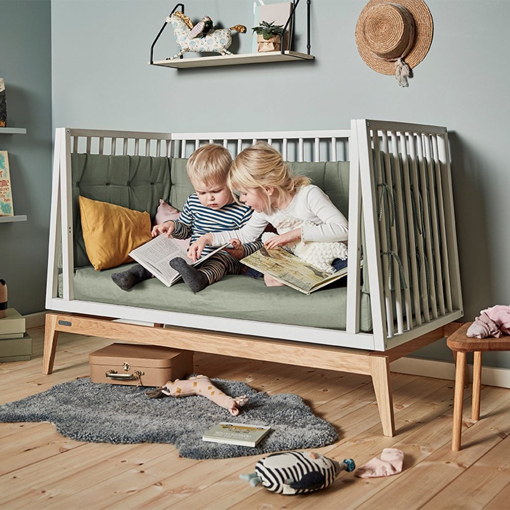 Leander - Sofaset for Linea + Luna Baby Cot 120cm - Sage Green