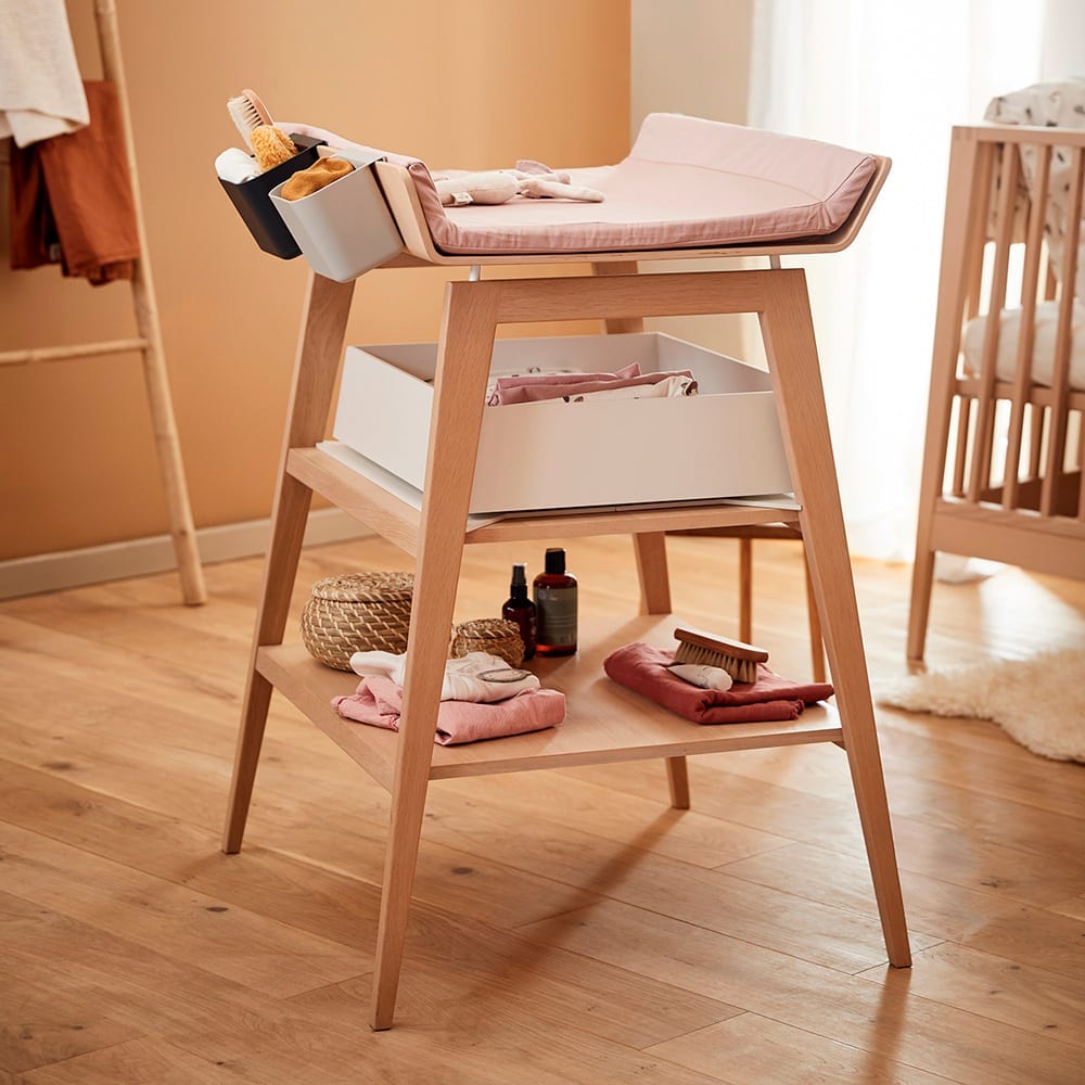 Leander - Cushioncover for Linea Changing Table - Dusty Rose