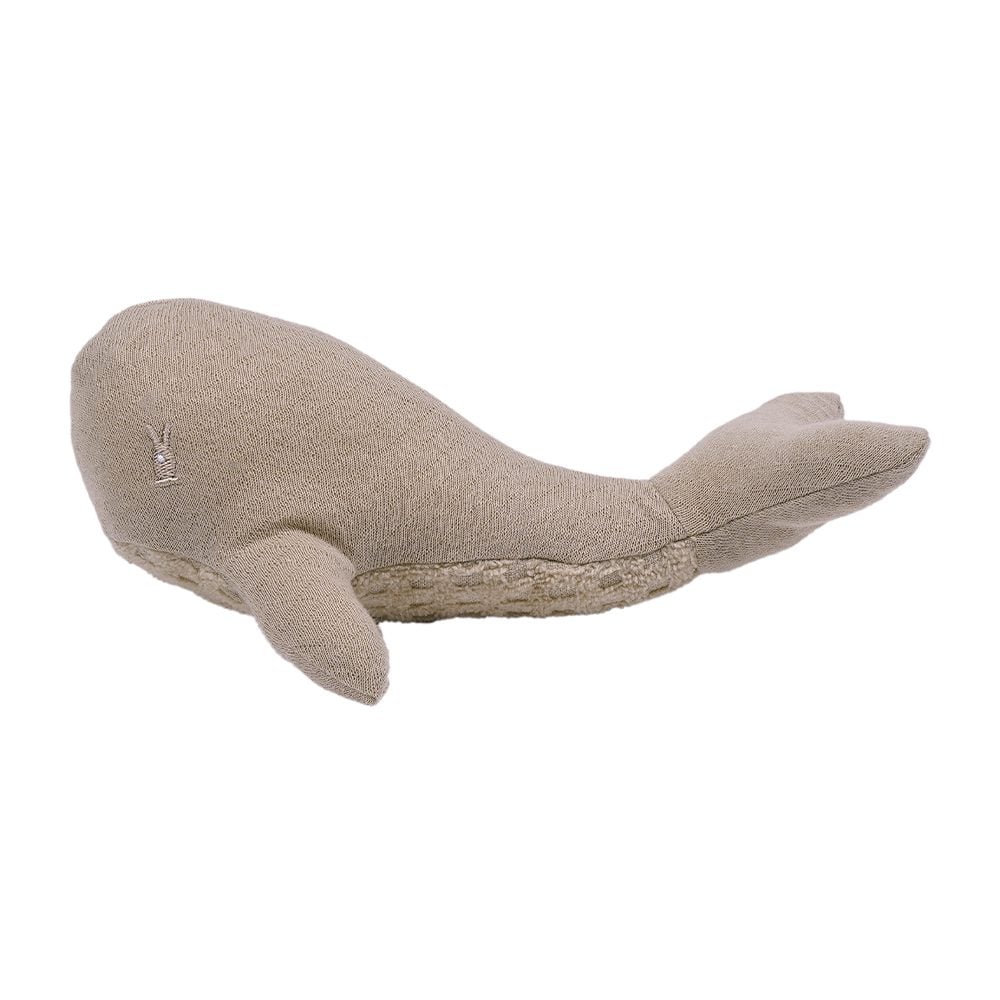 Snoozebaby Amsterdam - Kuscheltier Wally Whale - Desert Sand