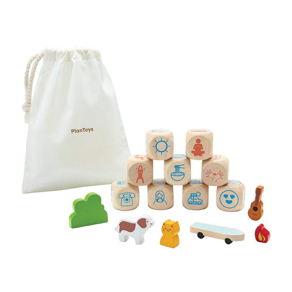 Plan Toys - Storytelling Dice