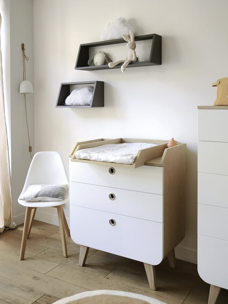 Laurette - Changing Table for Dresser Zen - Natural