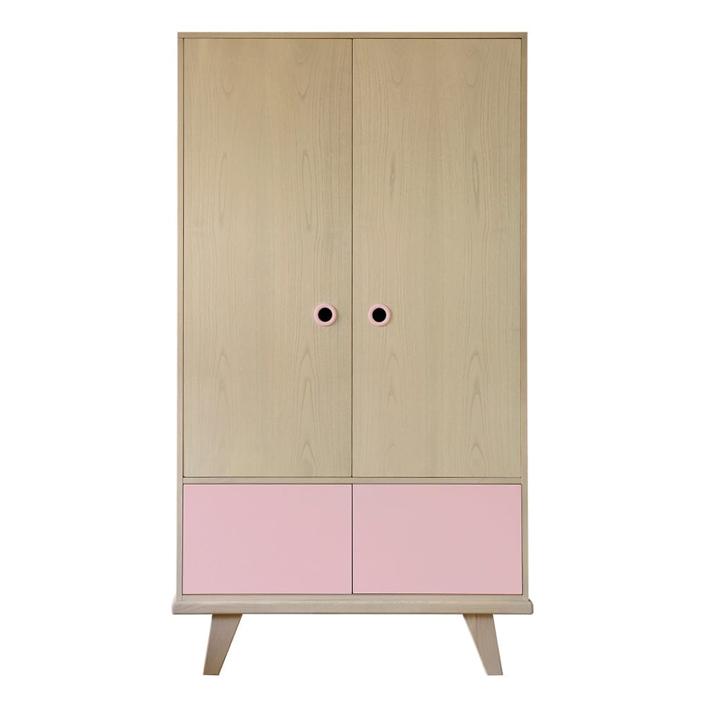 Laurette - Kleiderschrank Zen - Old Pink