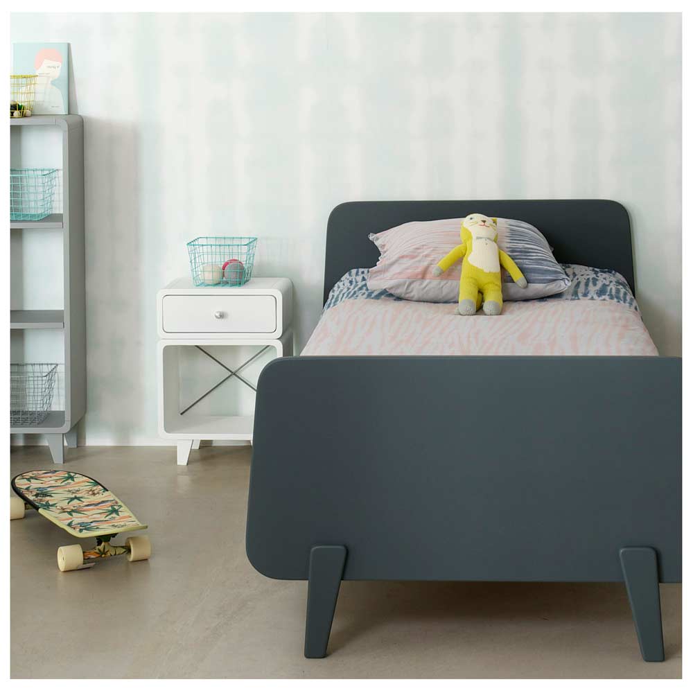 Laurette - Juniorbed Le lit MM 90 x 190 cm - Pale Grey