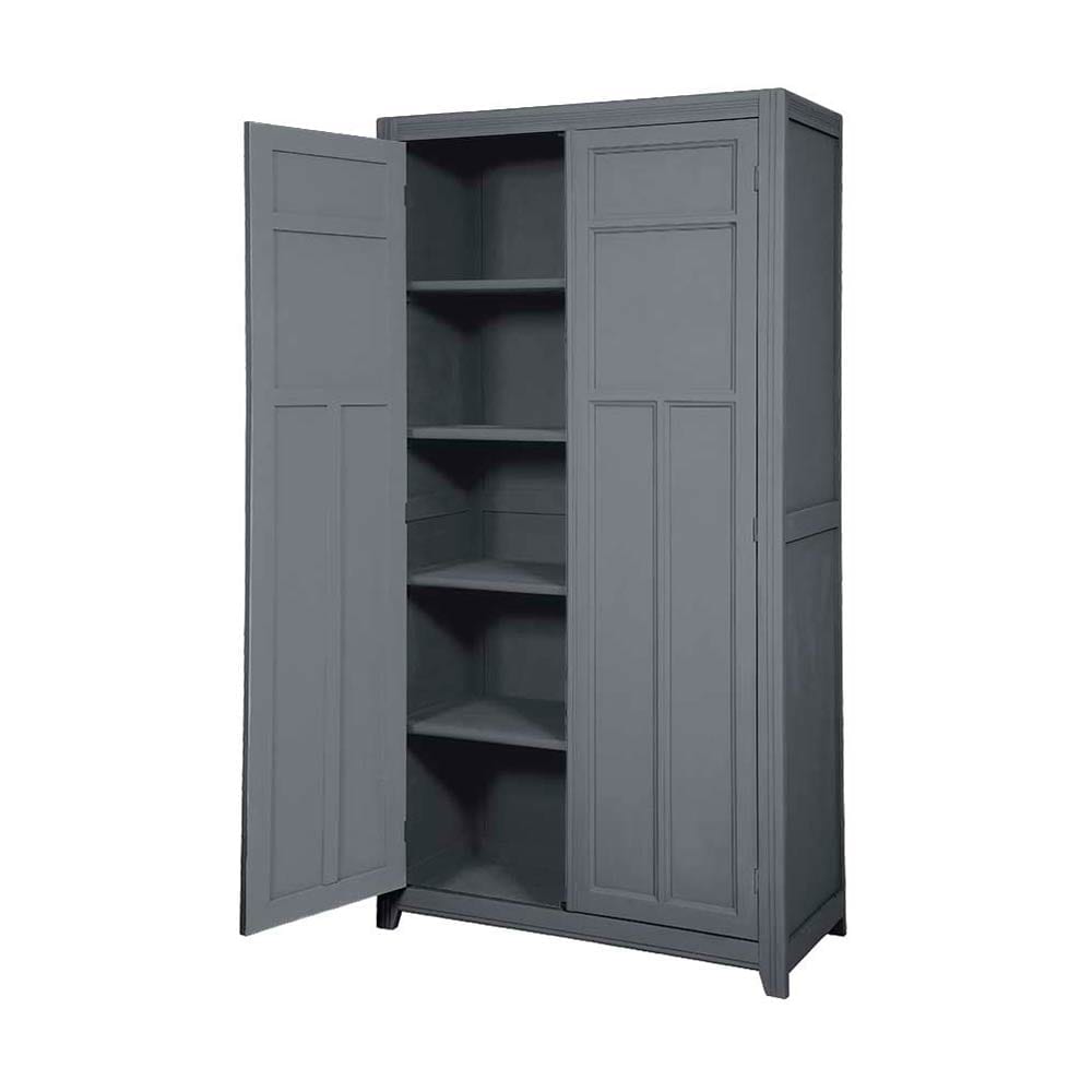 Laurette - Kleiderschrank Parisienne - Dark Grey