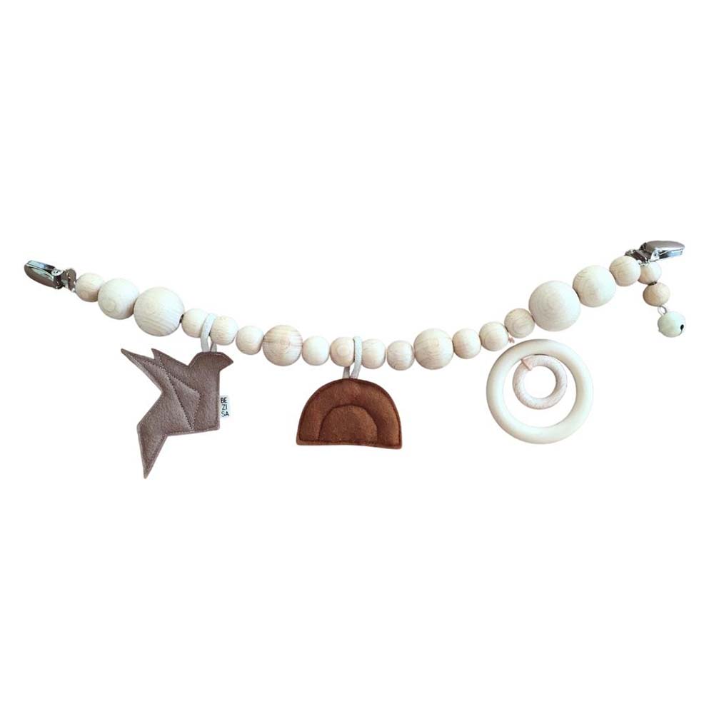 BEZISA - Pramstring - Sunset - Taupe