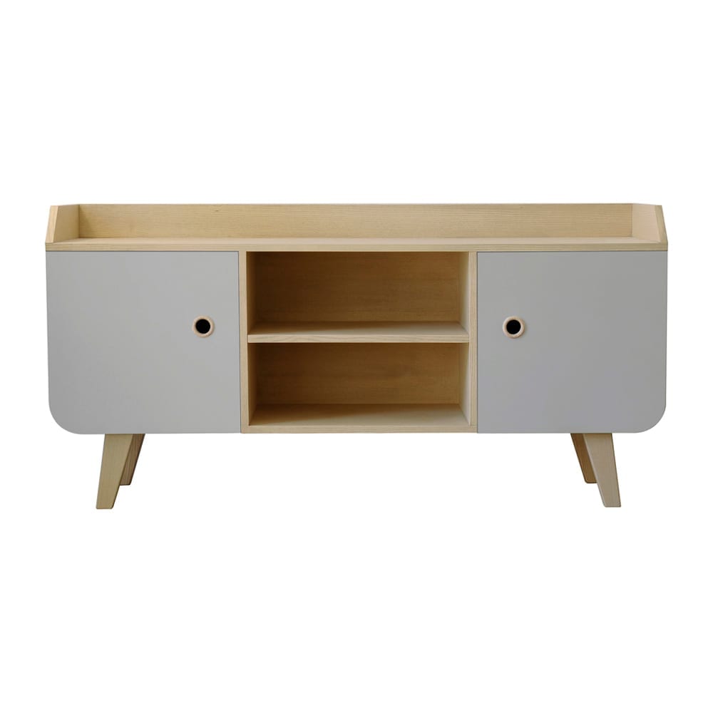 Laurette - Sideboard bas Zen - Pale Grey