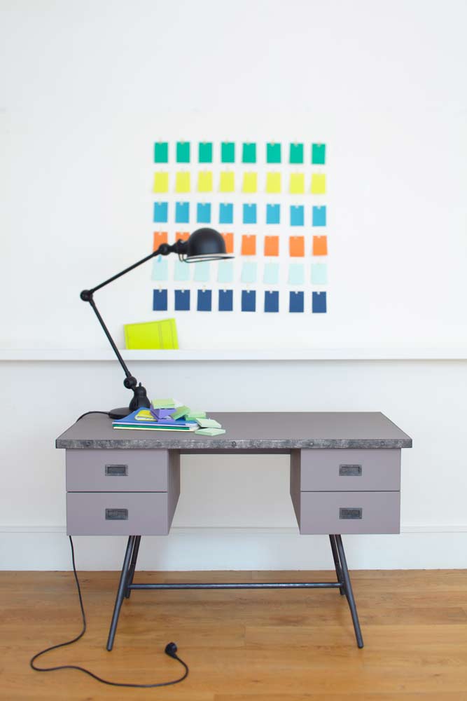 Laurette - Desk L50 - Dark Grey