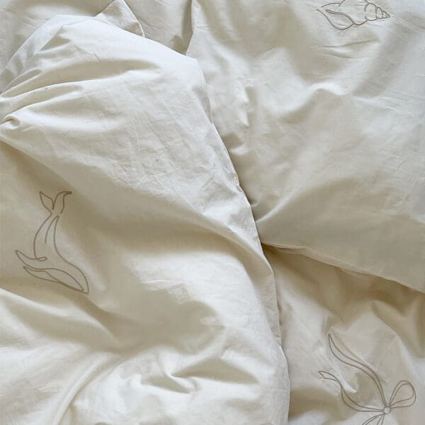 We Are Bitte - Baby Bedding - Whale