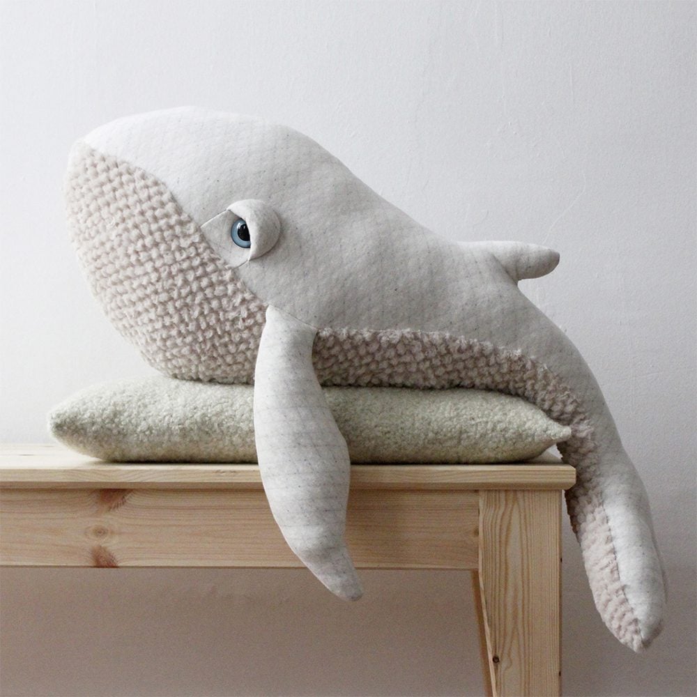 BigStuffed - Sea Collection - Big Albino Whale