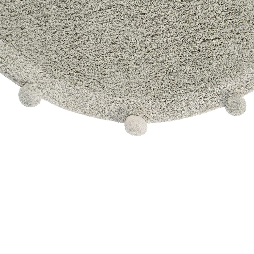 Lorena Canals - Wasbaar Kindervloerkleed - Bubbly - Olive/Natural - Ø 120 cm