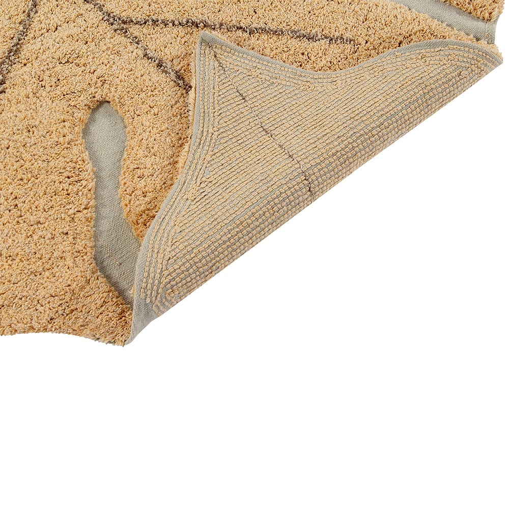 Lorena Canals - Washable Rug - Monstera - Honey - 120 x 180 cm