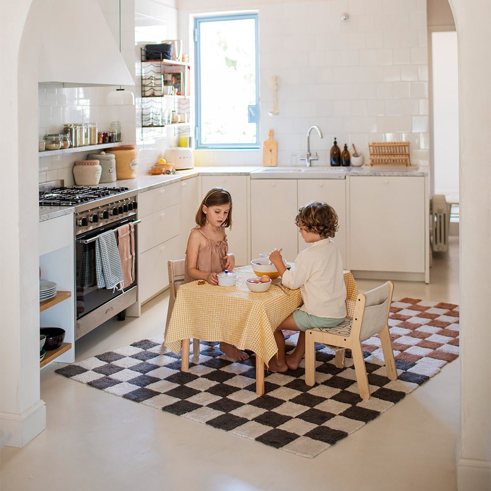 Lorena Canals - Washable Rug Kitchen Tiles Dark grey