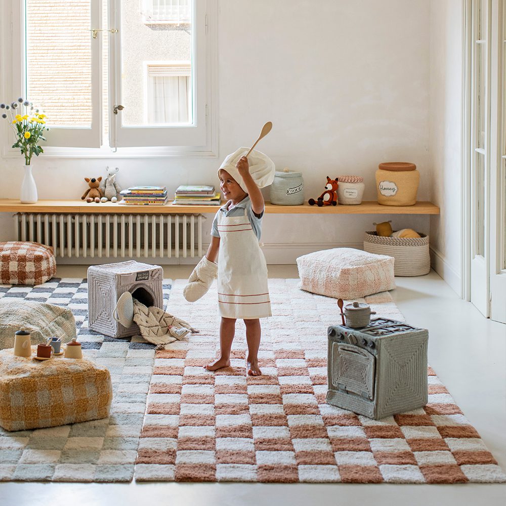 Lorena Canals - Washable Rug Kitchen Tiles Toffee
