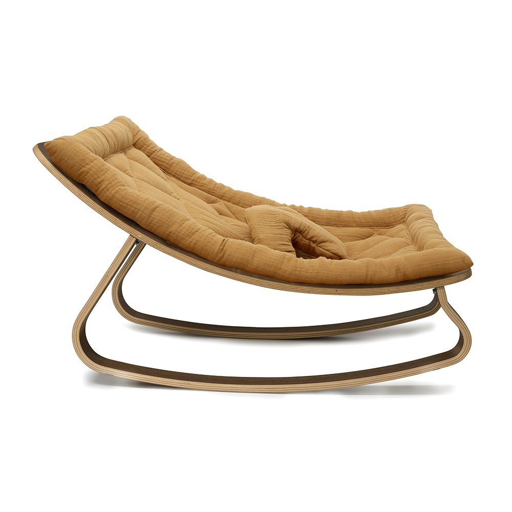 Charlie Crane - Baby Bouncer LEVO - Walnut - Camel