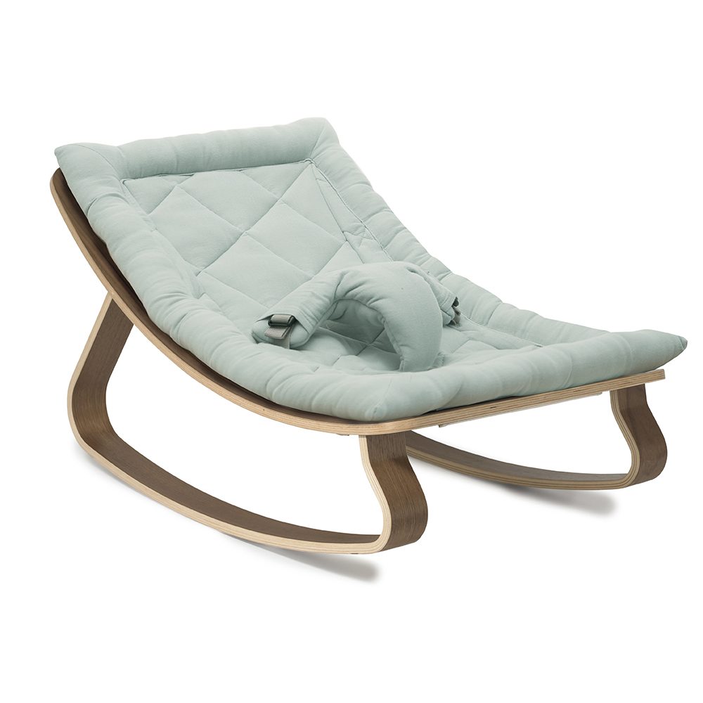 Charlie Crane - Babywippe LEVO - Nussholz - Farrow