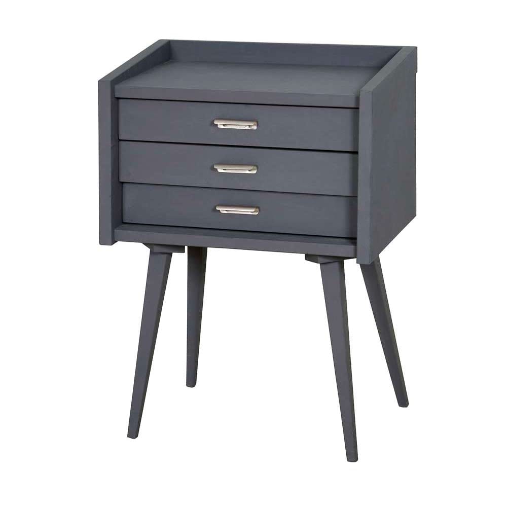 Laurette - Nachttisch Secrets - Dark Grey