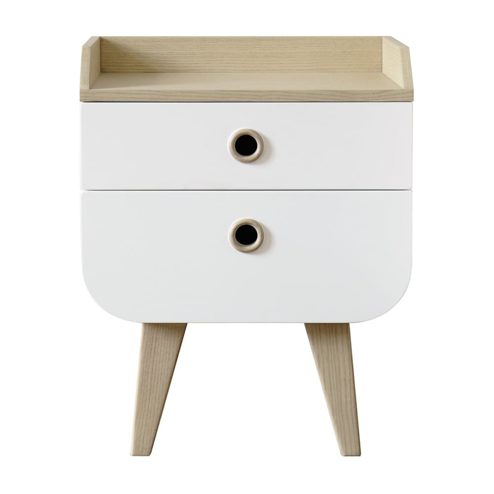 Laurette - Nachttisch Zen - White
