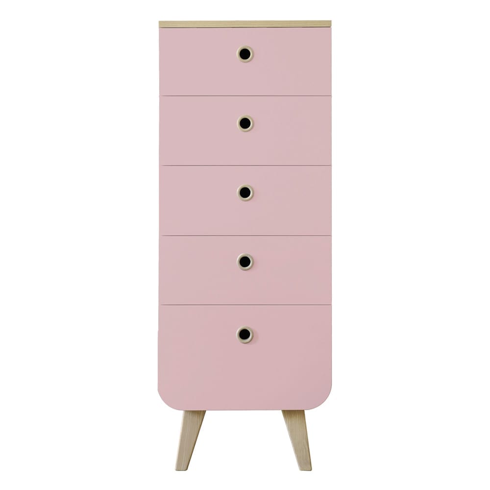 Laurette - Chest of drawers Zen - Old Pink