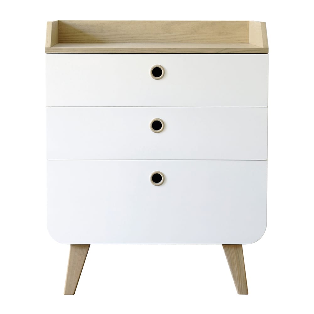 Laurette - Dresser Zen - 3 Drawers - White