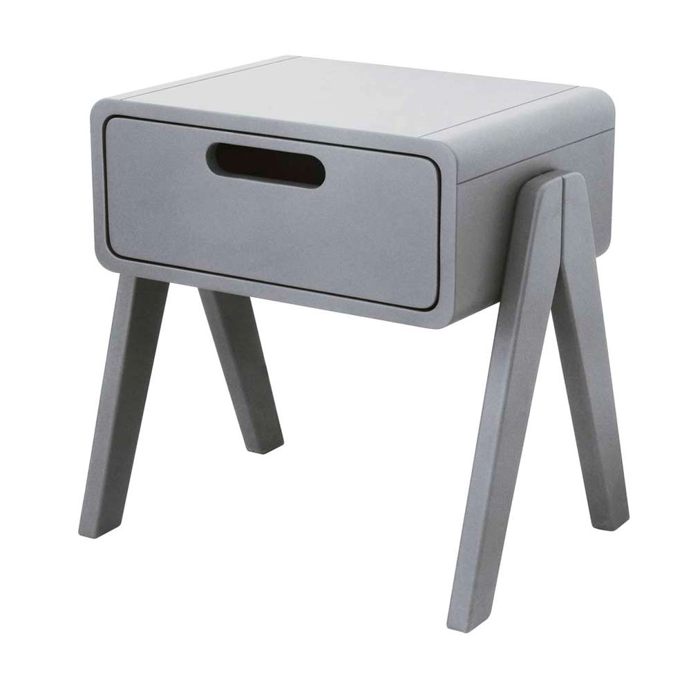 Laurette - Nachttisch Little Robot - Pale Grey