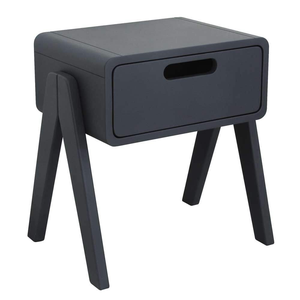 Laurette - Nachttisch Little Robot - Dark Grey