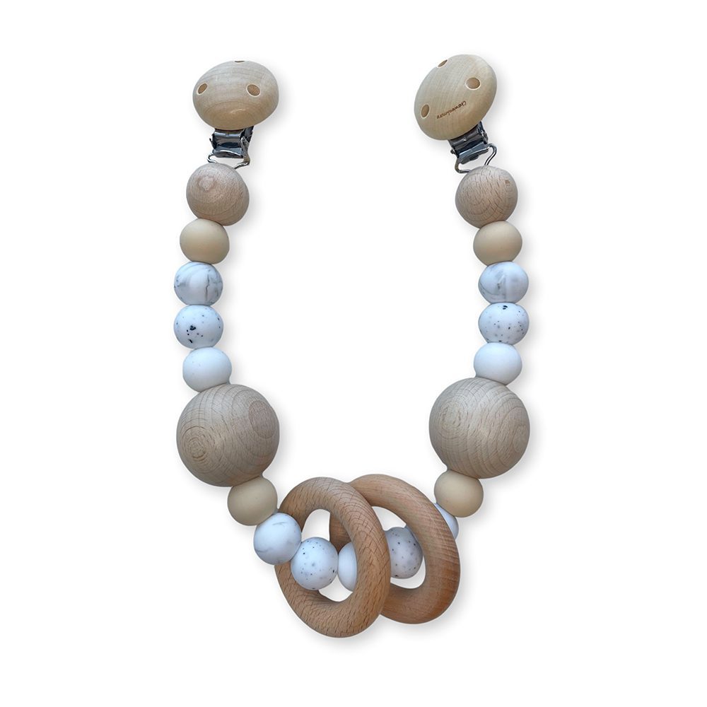 Chewies&More - Kinderwagenspielzeug - Ombre Natur