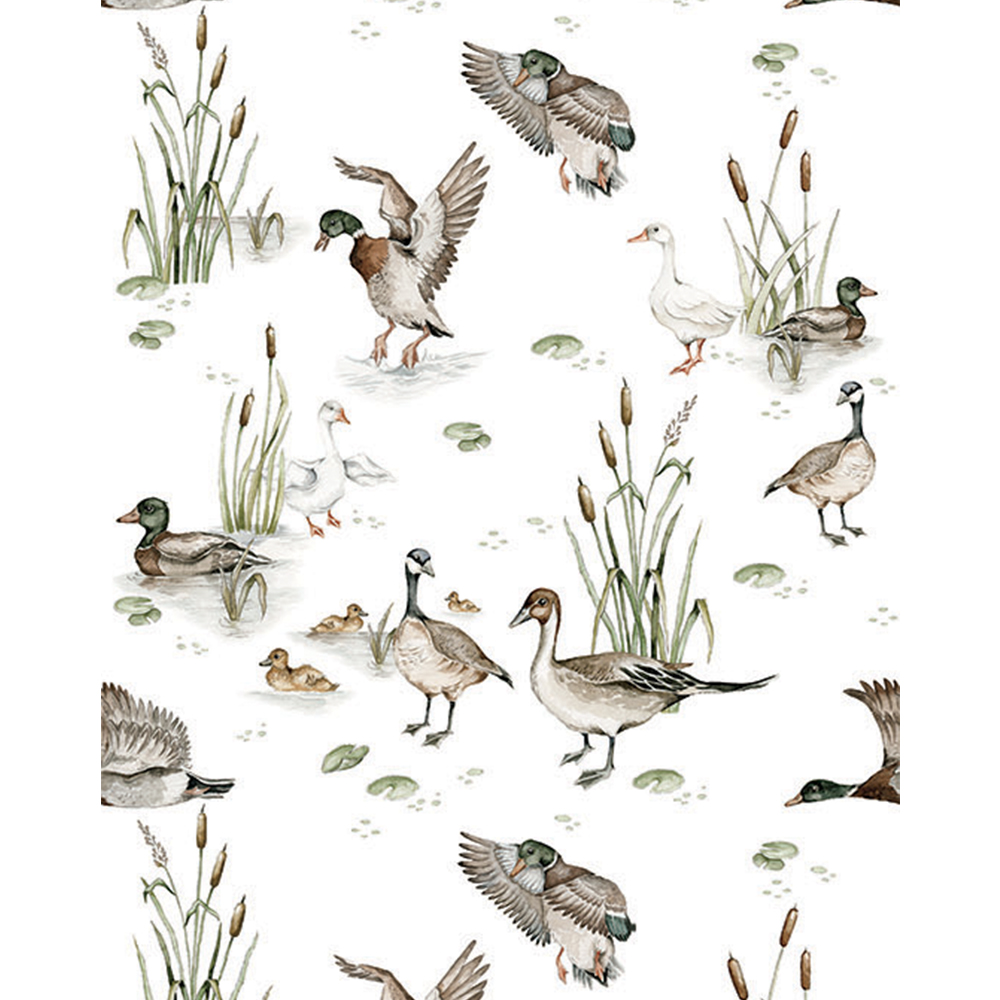 Dekornik - Kindertapete - Ducks Lake