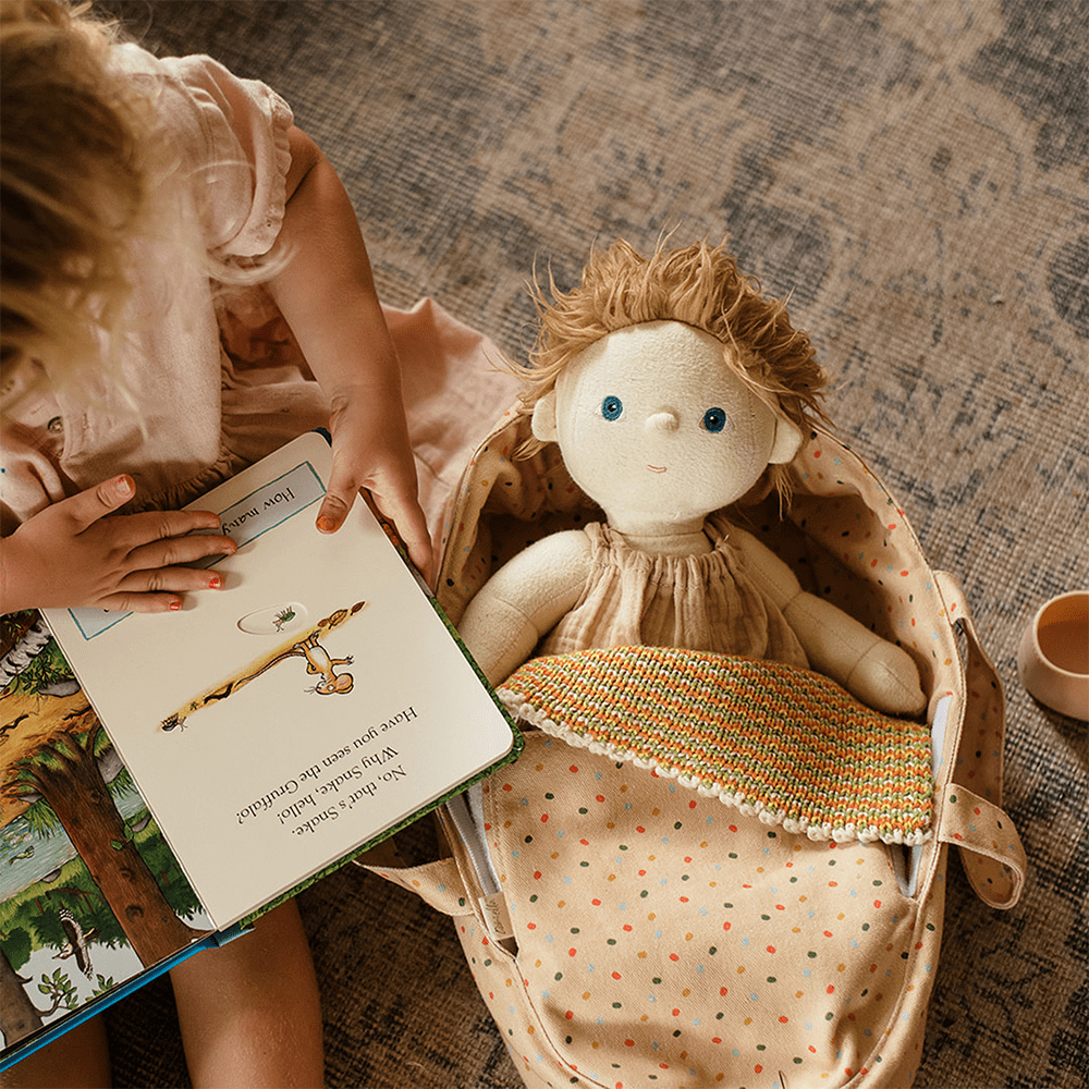 Olli Ella - Doll Carry Cot - Gumdrop
