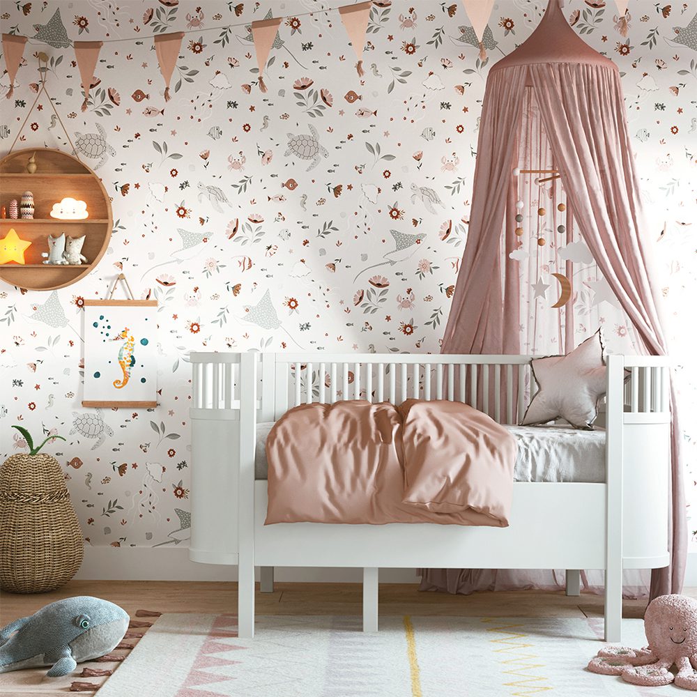 LILIPINSO - Wallpaper - Dreamy Sealife - 50 cm x 10 m