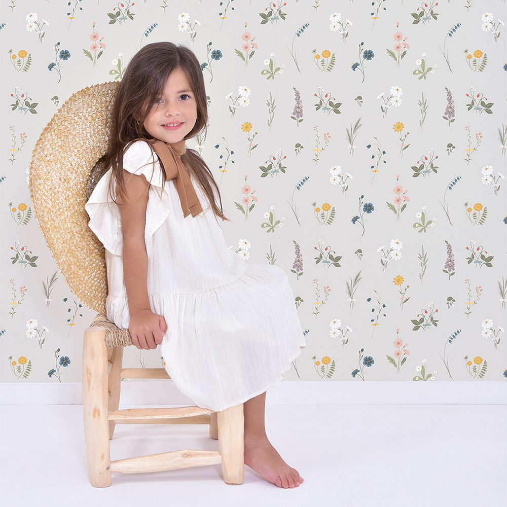 LILIPINSO - Wallpaper - Wildflowers - 50 cm x 10 m