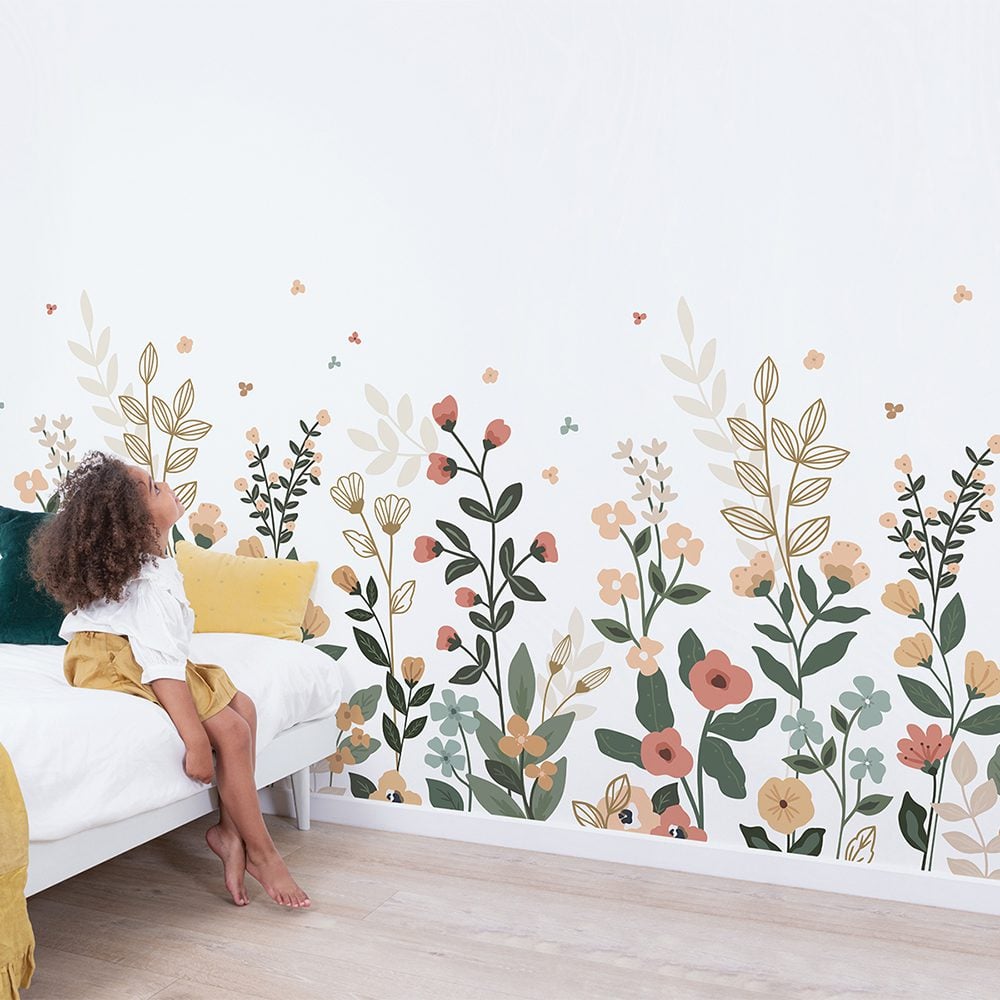 LILIPINSO - Wallpaper Mural - Spring Blooming - 200 cm x 248 cm