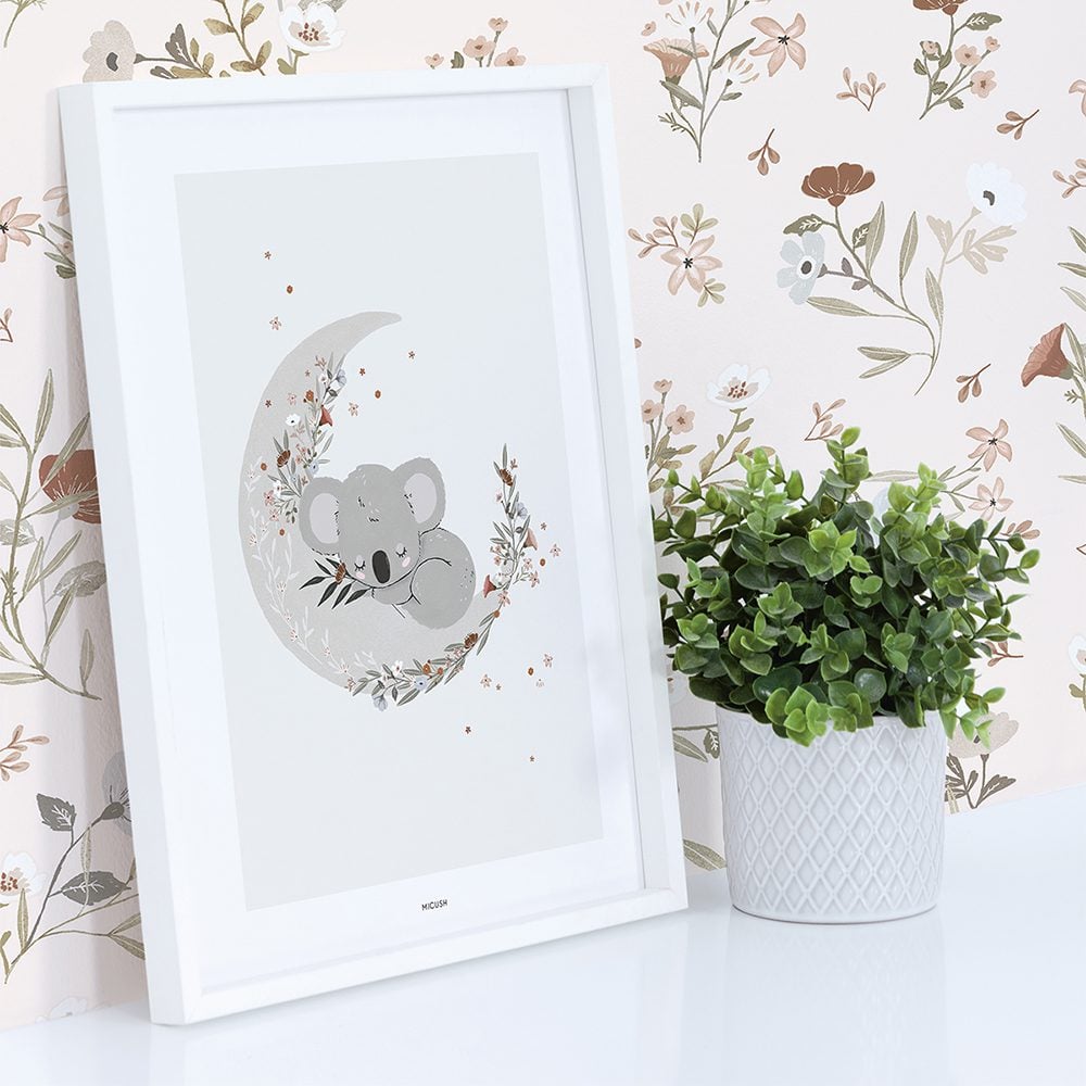 LILIPINSO - Wallpaper - Floral Poetry (Light Pink) - 50 cm x 10 m
