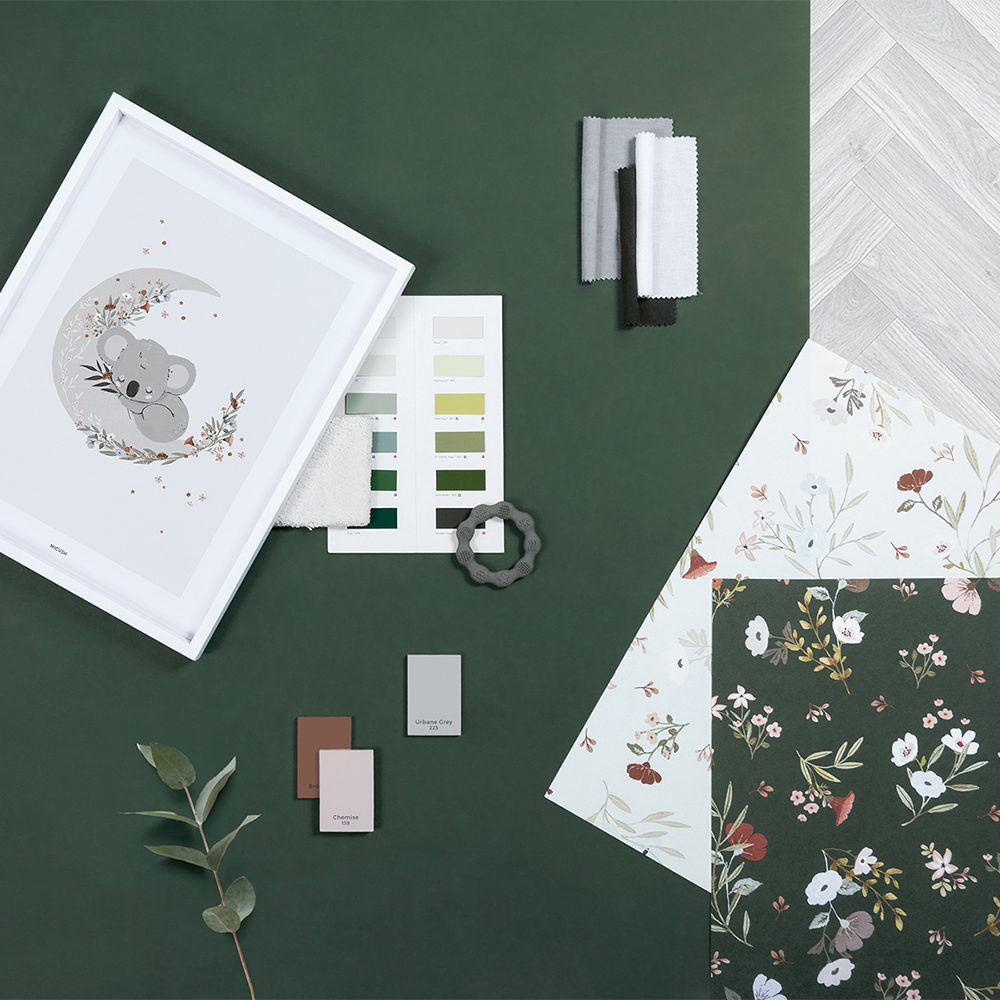 LILIPINSO - Wallpaper - Floral Poetry (Dark) - 50 cm x 10 m