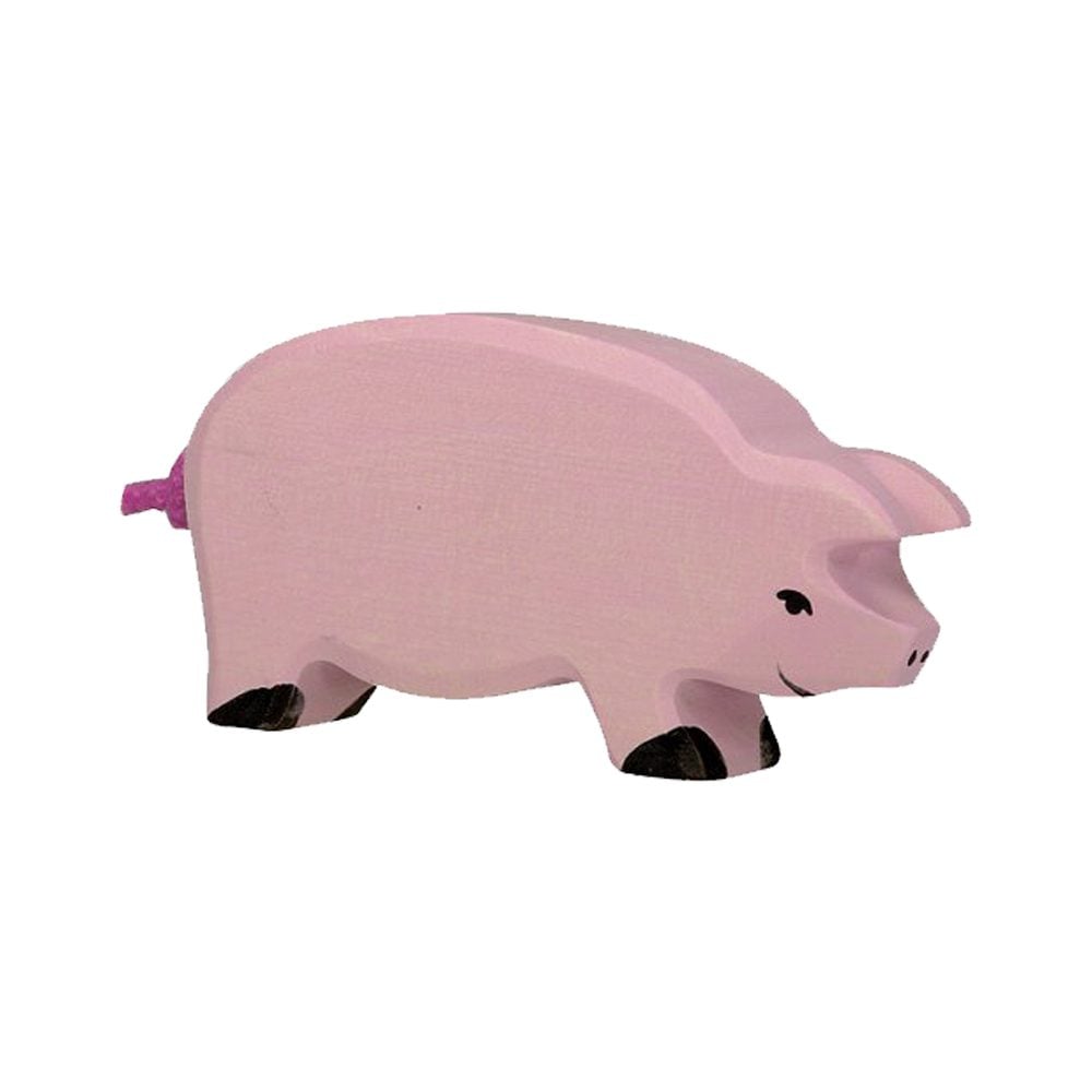 Holztiger - Wooden Animals - Pig