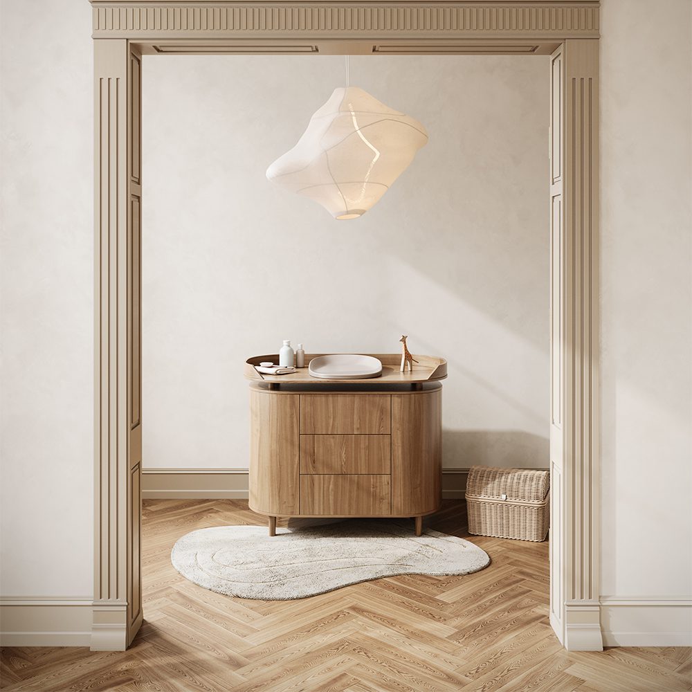 Kas Kopenhagen - Kai Changing Unit - Oak Veneer