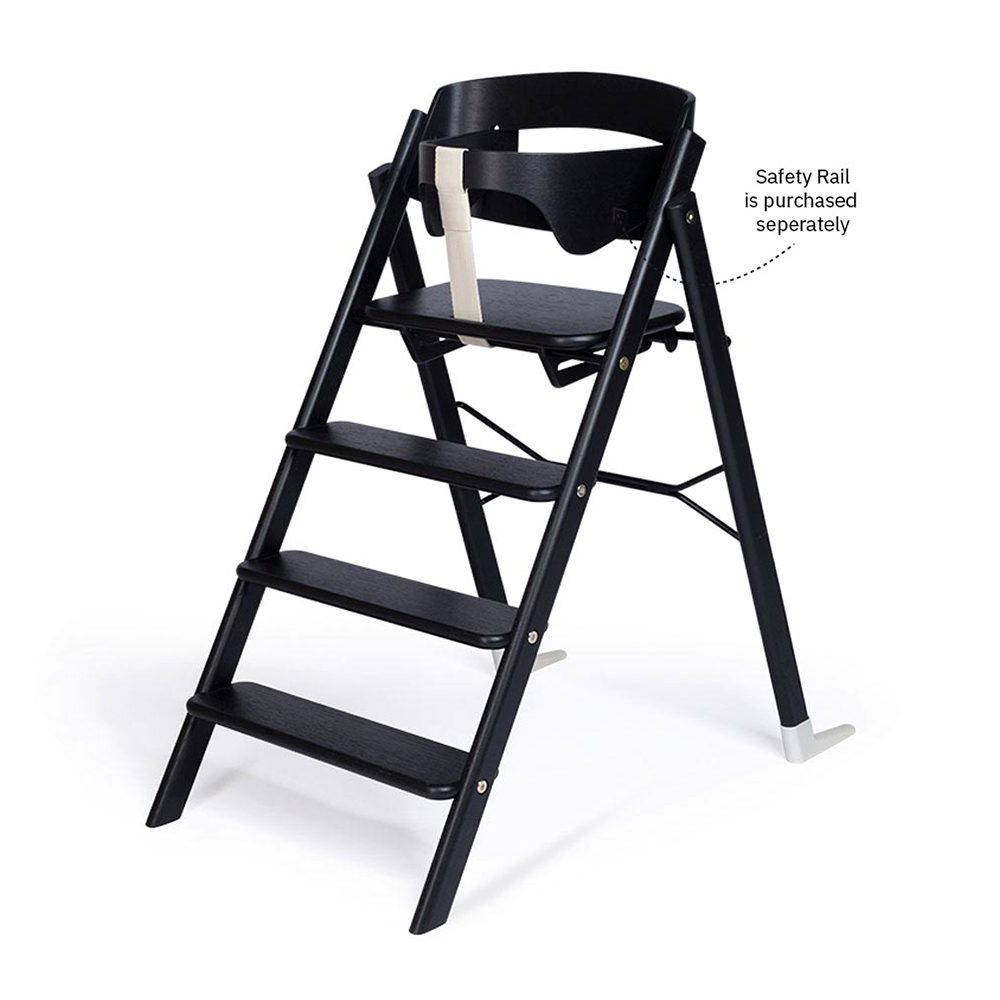 KAOS - Klapp Foldable High Chair - Oak Black