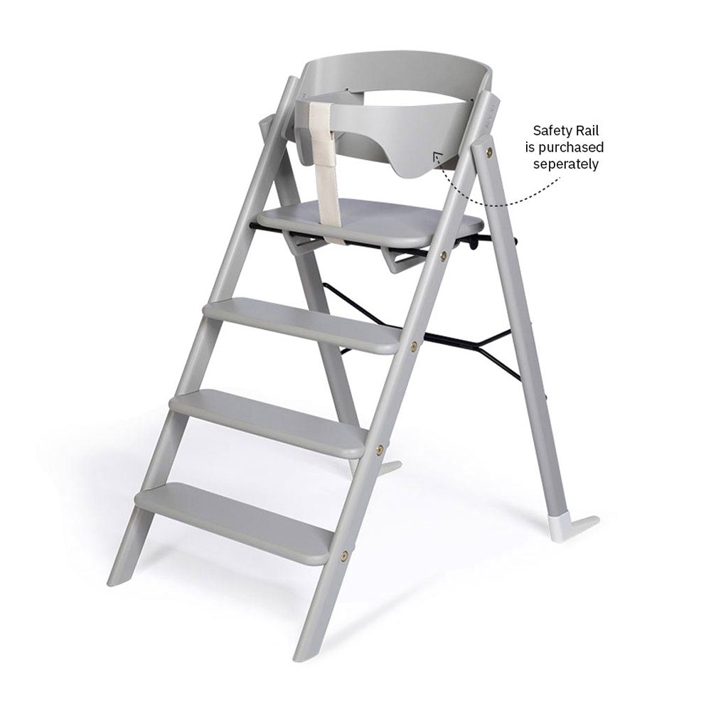 KAOS - Klapp Foldable High Chair - Beech Grey