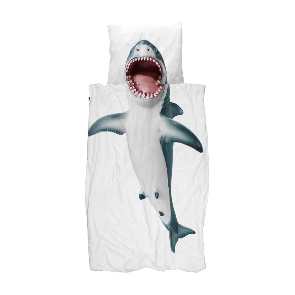 SNURK - Kinderbettwäsche - Shark!! - NL 140 x 200/220 cm