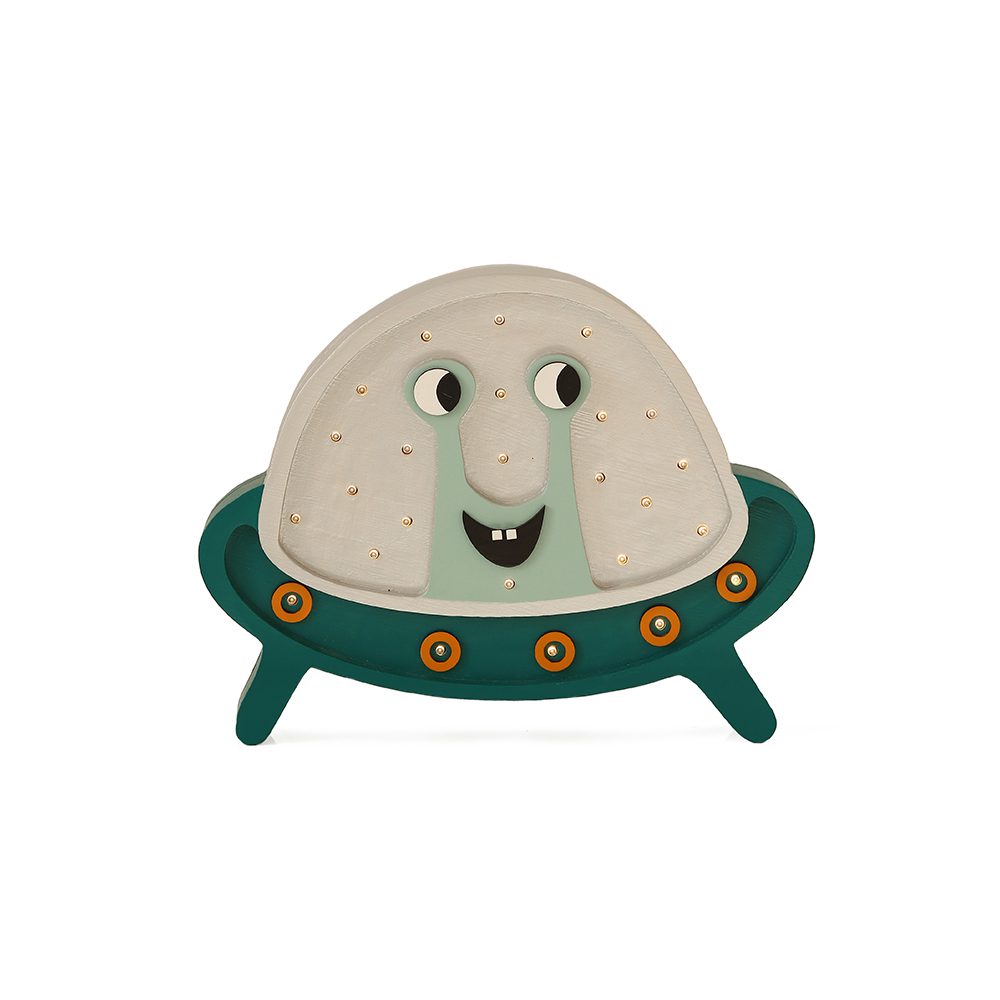 Little Lights - Nightlight - Ufo - Silver Dust