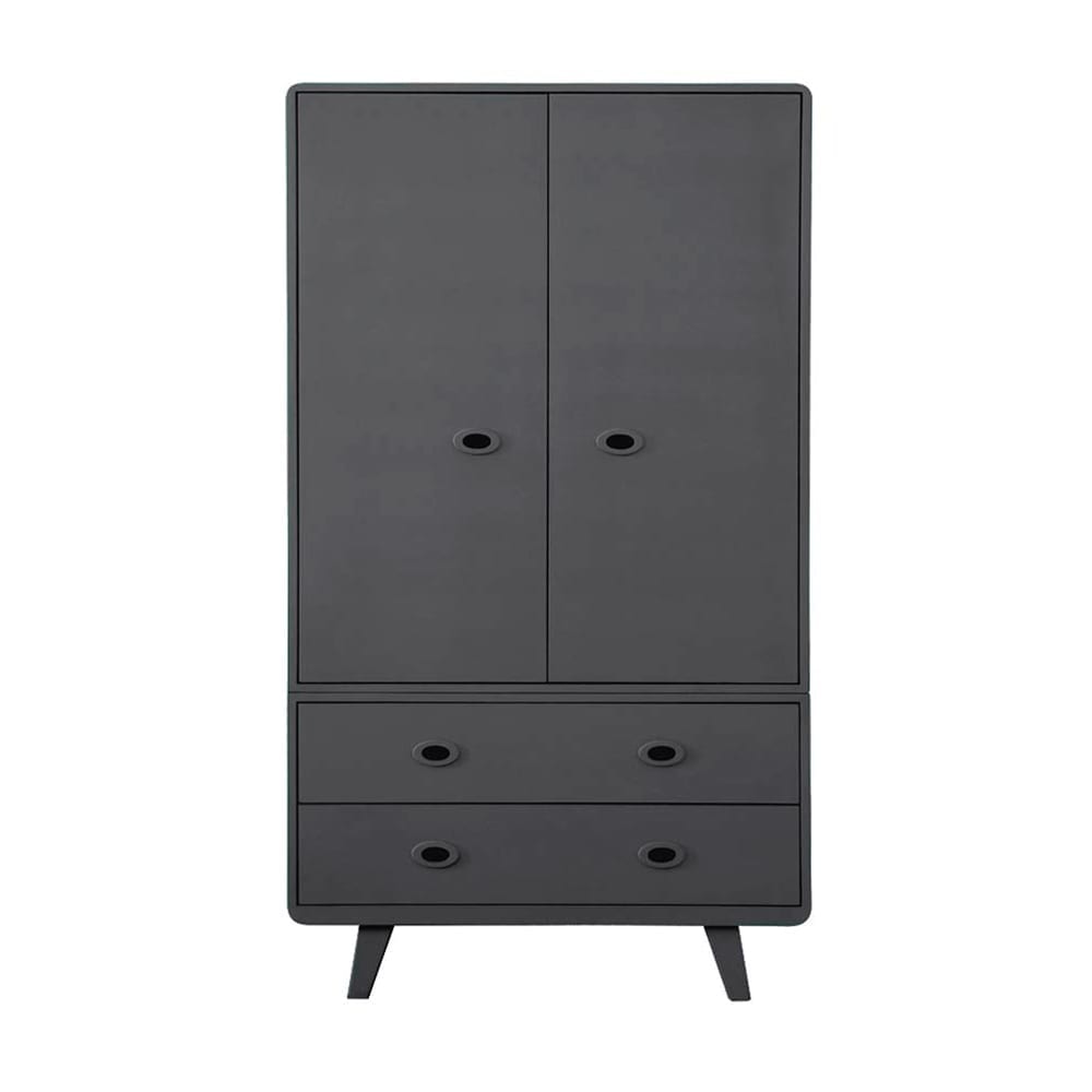 Laurette - Kleiderschrank Toi & Moi - Dark Grey